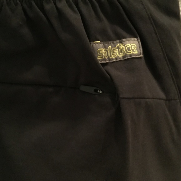Solstice Apparel black nylon stretch athletic skort - Picture 9 of 11